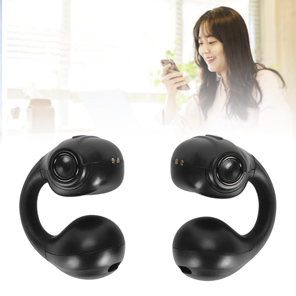 Clip Headphones 5.3 Noise Reduction IPX5 Waterproof Wireless Earbuds for Sports Fitness