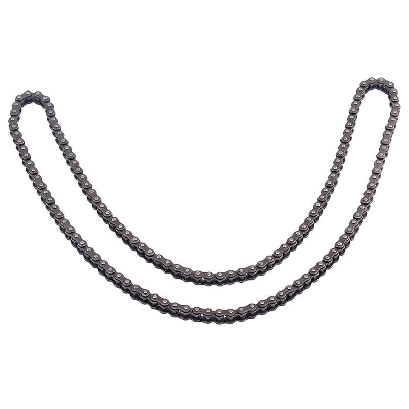 25H Chain with Spare Master Link 47cc 49cc 2 Stroke Engine ATV Quad Go Kart Dirt Pocket Mini Motor Bike Motorcycle Section 136L