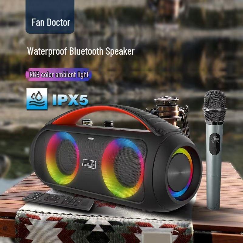 

Dr. Fan B63 Portable Bluetooth Wireless Speaker - High Volume Outdoor & Home Use, KTV & Square Dance Ready