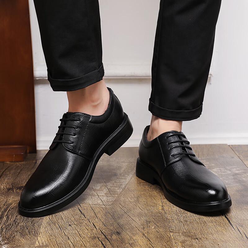 Warrior Men's Business Casual Leather Shoes WXP(WZ)-2106