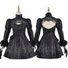 Anime Nier Automata Cosplay 9S Yorha 2B Cosplay Suit Male Women Outfit Wig Disguise Costume Plus Size Fancy Party Black Dress