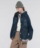 Outdoor Products Denim Hooded Zip-Up (Blue)