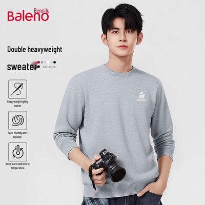 Baleno Men's Loose Fit Knit Sweater