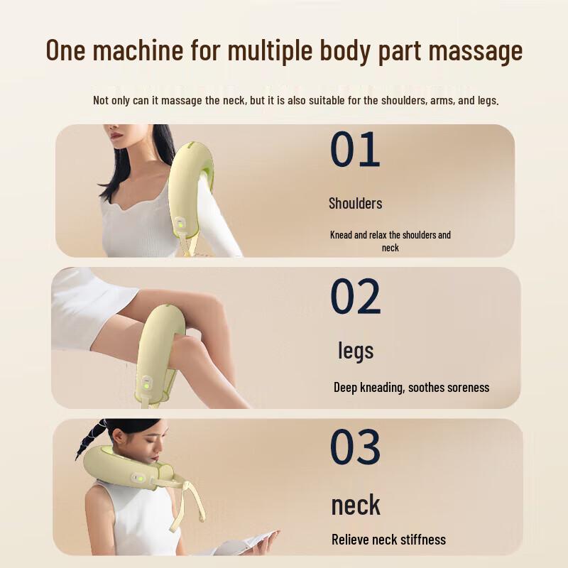 Hezheng U-shaped Kneading Neck Massager