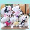 Highland West Dog Plush Keychain Backpack Decor Pendant Gift For Girls Children