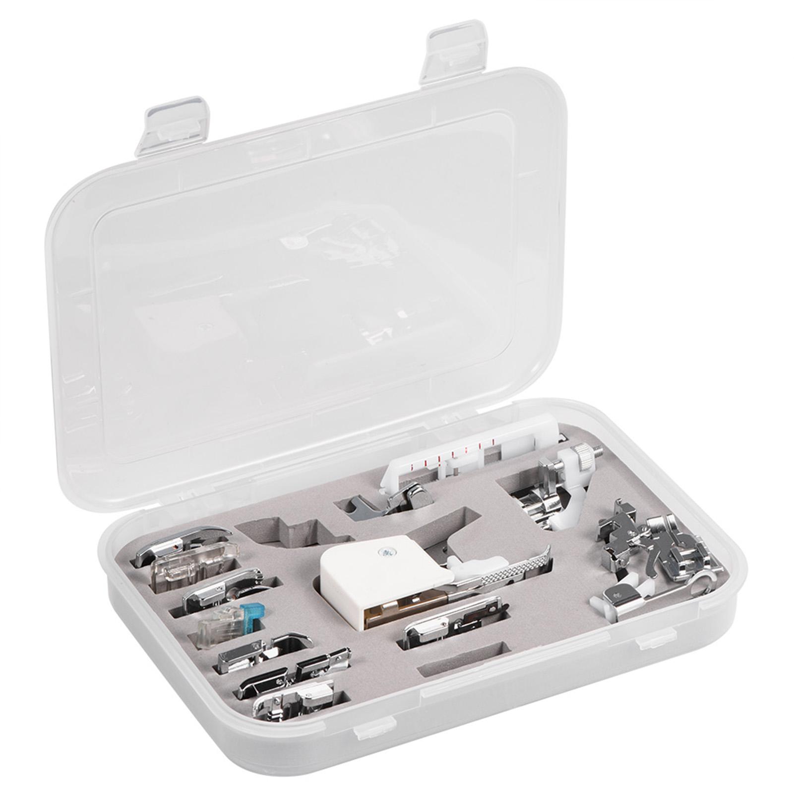 

15Pcs Presser Foot for Brother Janome Singer Multifunctional Sewing Machine Accessories Kit