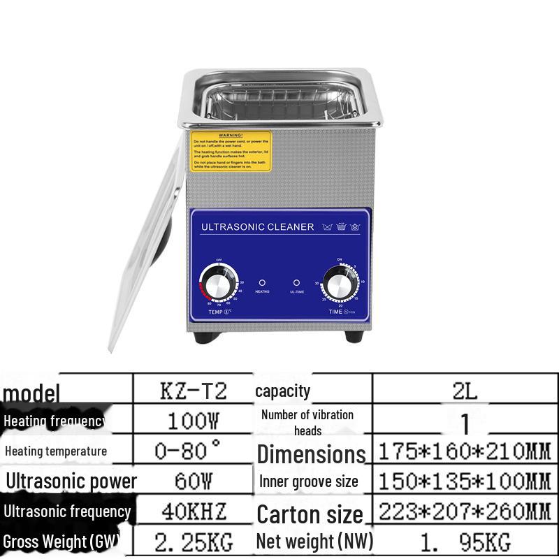 Ultrasonic Cleaner: Glasses, Jewelry, Circuit Boards & Household Items