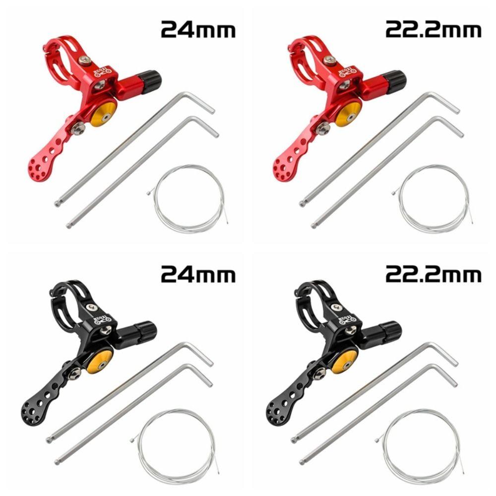 22.2mm/24mm Controler de la Distanță pentru Tijă de Șa de Bicicletă Schimbător Reglabil pentru Șei de Bicicletă Bicicletă de Munte
