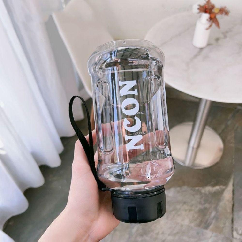 850/1100/1300ml Drinking Cup Leakproof Travel Kettle Outdoor Sports Clear Water Bottle