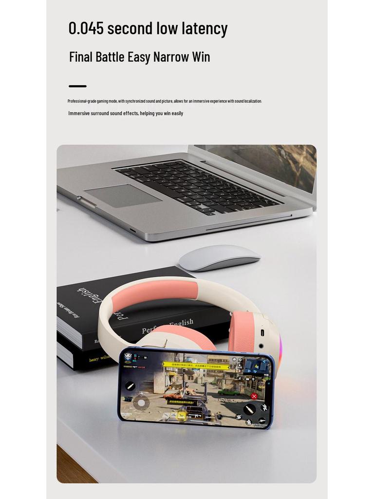 Cross-border Bestseller 2962 Foldable Over-ear Bluetooth Headphones - High-Quality Sound for Wireless E-sports