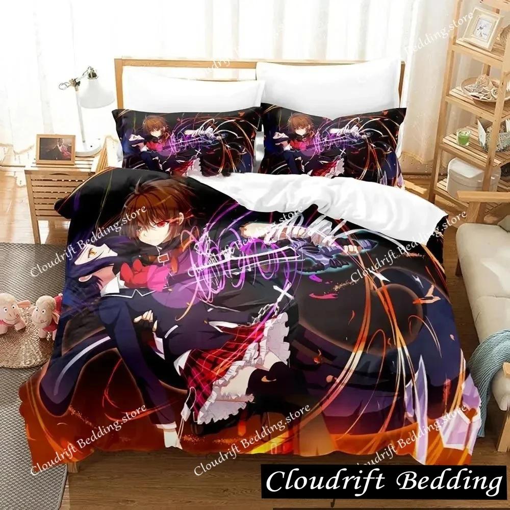 Anime Love, Chunibyo & Other Delusions Bedding Set Boys Girls Twin Queen King Size Duvet Cover Pillowcase Bed Boys Adult026