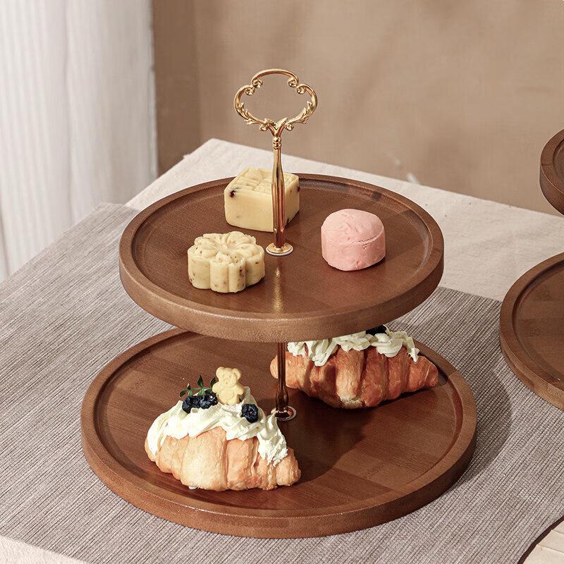 Jing Zhou Yuan Walnut Bamboo Serveware & Decor