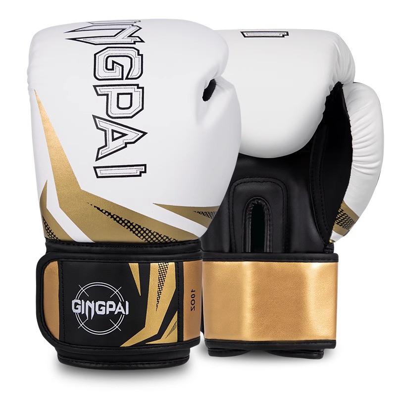 Professional Boxing Gloves Kids Adults Muay Thai Kickboxing Training Punching Bag Workout Breathable PU Leather