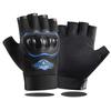 Cycling Half Finger Gloves Motorcycle Motorcycle Motorcycle Protective Case Non-slip Outdoor Sports Fitness Leaky Finger Climbing Hard Shell Gloves