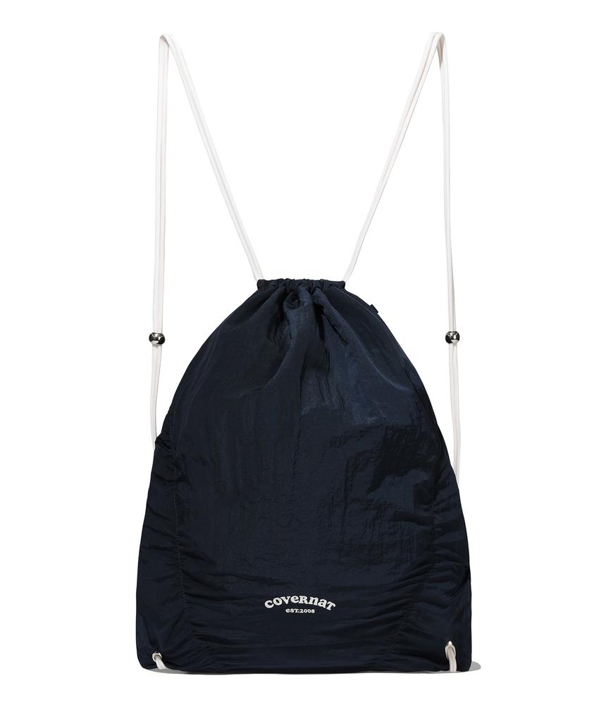 Covernat Woman Clover Heart String Backpack Navy