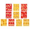 Pack of 6 Vietnamese New Year Red Envelopes With Festive Horse Design and Matte Finish for 2026 Celebrations