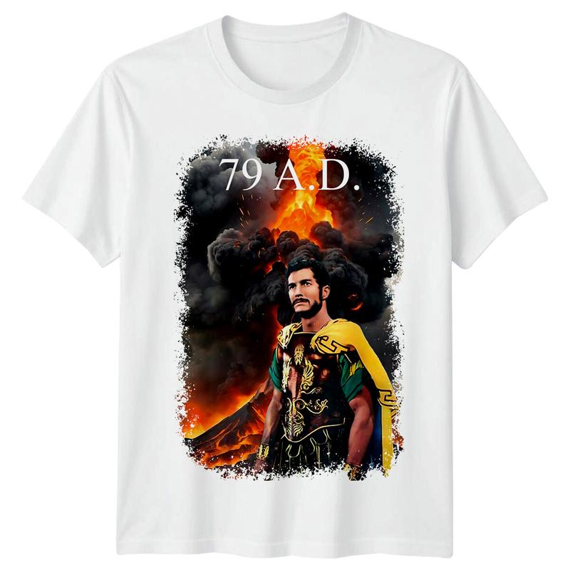 

79 A.D. (1962) Movie Poster Inspired Unisex T-Shirt Retro 80s Tee XXXL