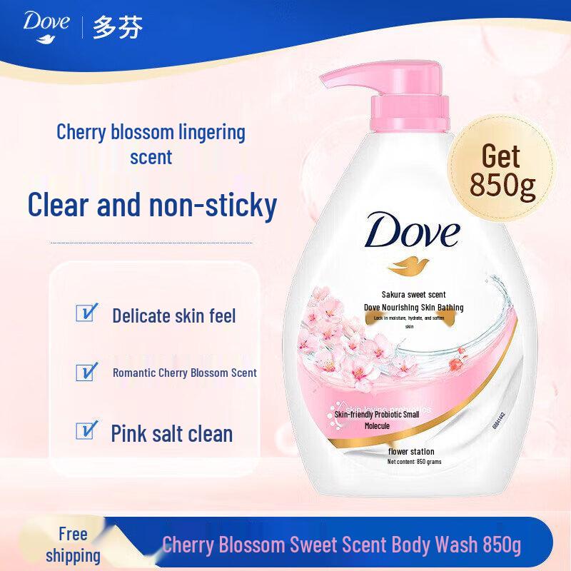 

Dove Cherry Blossom Sweet Scent Nourishing Shower Gel 850g