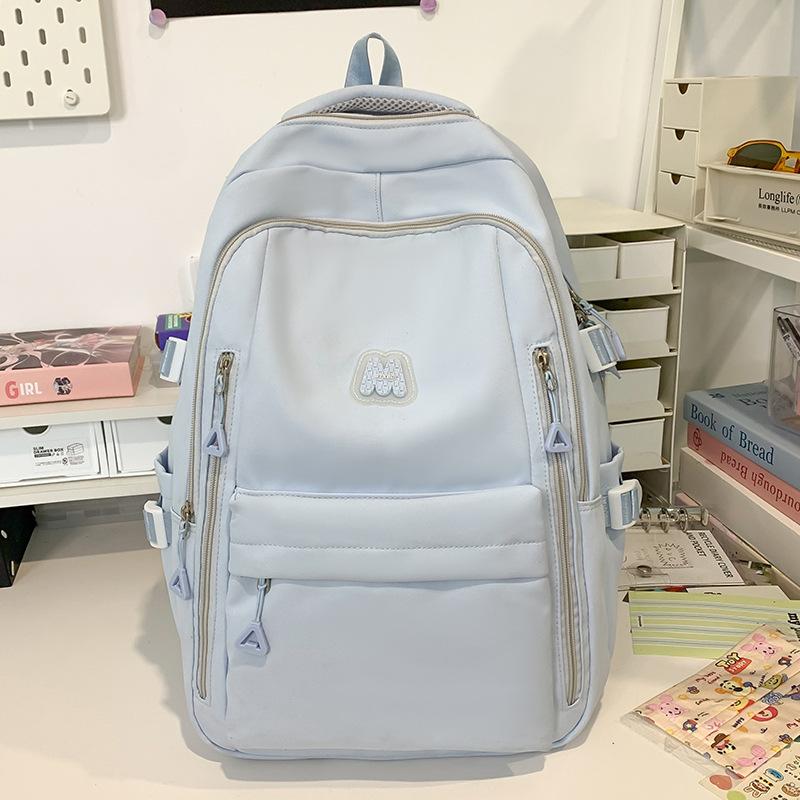 School bag children, elementary school students, girls, junior high school students, college students, high-value wind backpack,