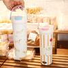 Leak-proof Insulated Cup 600ml Vacuum Flasks Water Bottle Thermos Bottle  Hot Drink