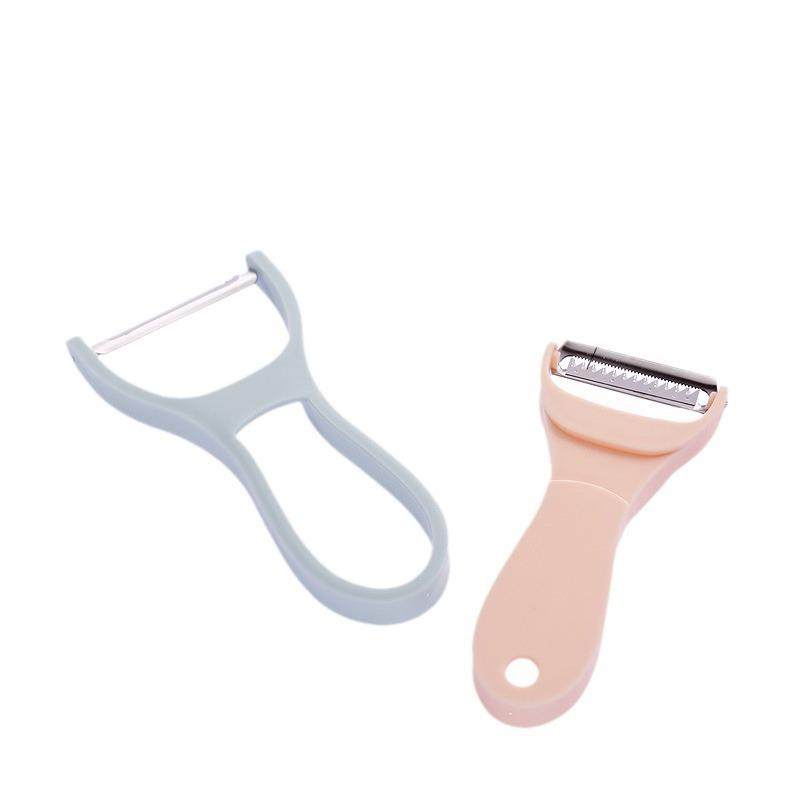 

Многофункциональная овощечистка из нержавеющей стали для фруктов и овощей для домашнего использования 1PC розовый