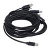 Plug and Play USB C Splitter Cable 2m/6.6ft USB C Multi Charging Cable  For Tablets