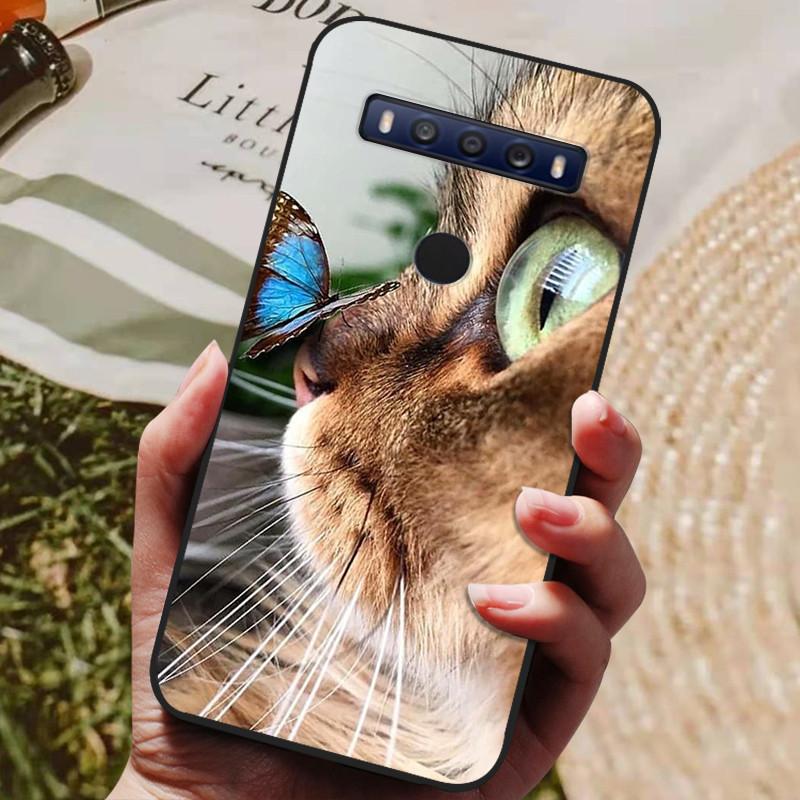 For TCL 10 SE Case Luxury Wolf Lion Silicone TPU Soft Cover Phone Case For TCL 10 SE Coque TCL 10SE Capa TCL10 SE Cute Funda