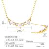 Morganite Diamond K18 Gold Necklace [Lara Christie] Women's 0.15ct Lp102-0001-yg