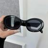 Retro Cat Eye Sonnenbrille Damen Herren Vintage Quadratisch Kleiner Rahmen Mode Oculos Lässig Unisex Brille