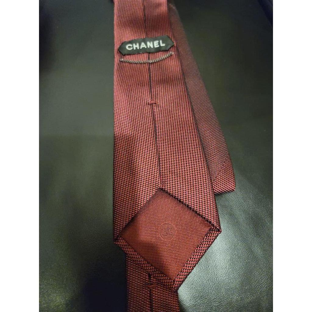 Used CHANEL Bordeaux Tie