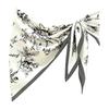 Multi-functional Triangular Scarf Silk Satin Decorative Headscarf Fashion Waist Belt