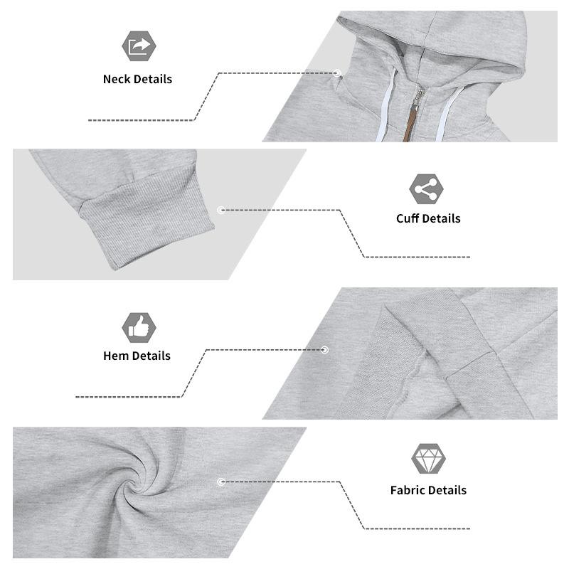 Men S Casual Half Zip Hooded Sweatshirt Basic Style European Size Autumn
