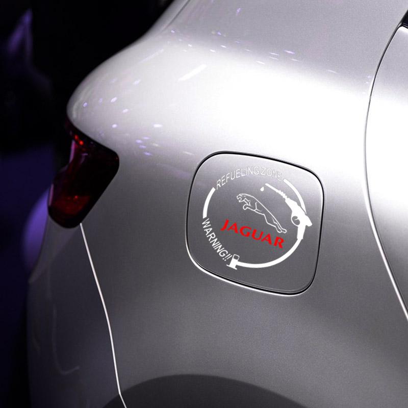 1Pcs Car Fuel Tank Cap Sticker Badge Auto Tuning Accessories For Jaguar XF XJ XE S-Type F-Type X-Type F-Pace I-Pace E-Pace XFR XKR