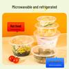 LAOXIANGHE Microwavable Round Disposable Food Containers 1500ml