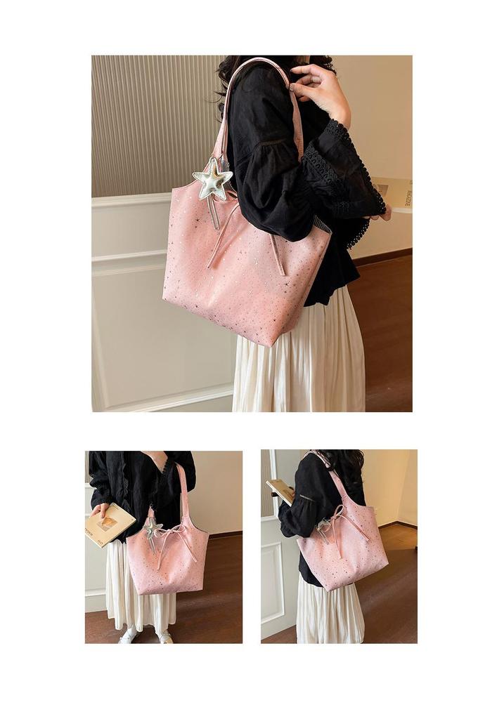 Women's Large Capacity Stylish Cross-Border Fashion Tote Bag – New Temperament Commuting Shoulder Underarm Bag