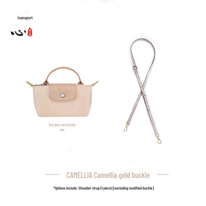 Adjustable Cowhide Crossbody Shoulder Strap, Genuine Leather, Punch-Free, Longxiang Bags