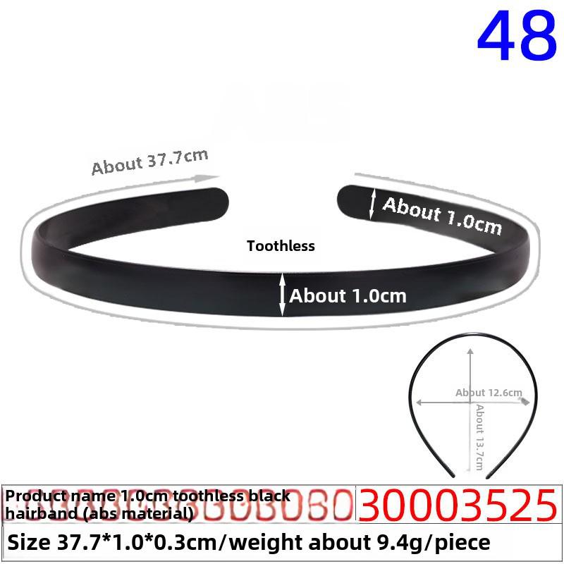 Highly Recommended Handmade Black Twisted Headband for Women - Perfect for DIY and Mother's Day.