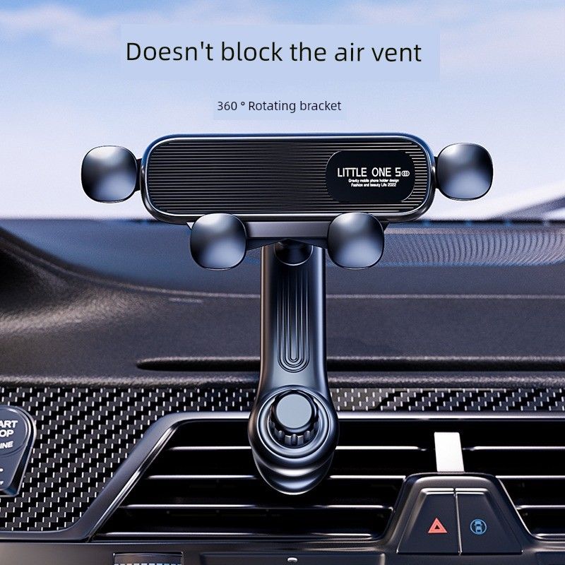 2025 New Mobile Phone Car Bracket Air Outlet Special Car Gravity Support Navigation Universal Fixed Cute