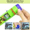 Torch Projector Projection Lighting Story Torches Light Toy Slide Lamp Educational Learning Bedtime Night Light for Children (120 Images, 5 Themes,
