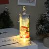 Christmas Simulation Candle Lights, Printed LED Electronic Candles, Festival Atmosphere Decor Ornaments