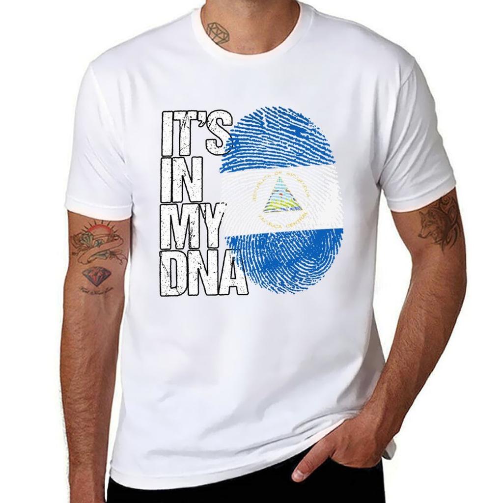 Nicaragua Its In My Dna Nicaragua Dna Gift Unisexs Unisexs Funny Gifts Roots Flag Proud Pride Tshirt
