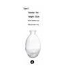 Elegant Transparent Mini Vase Set for Fresh Flowers, Craft Ornaments for Living Room Décor