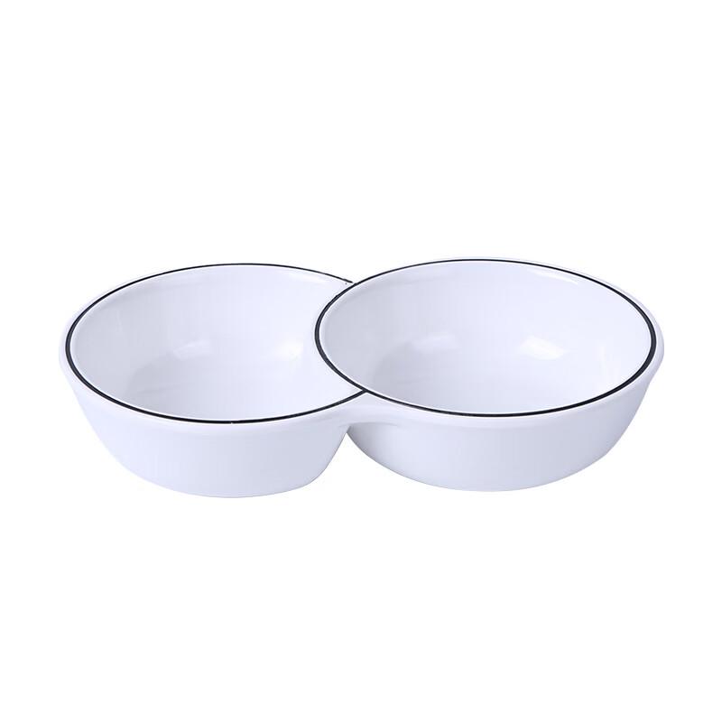 Melamine Divided Serving Dish