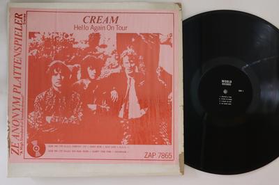 LP Record CREAM - Hello Again On Tour ZAP7865 ZE ANOYM PLATTE US Rock Used