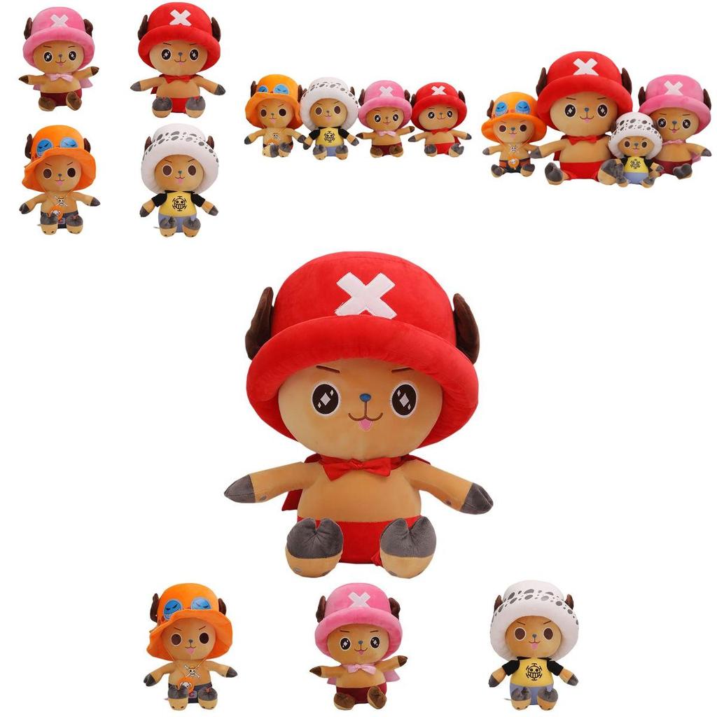 Adorable One Piece Tony Chopper Plush Doll Kawaii Cartoon Kids Gift For Birthdays