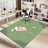 1PC cat flower Carpet Office Rug Mat Home Decor Area Carpet Festival Gift Office desk chair carpet Longlasting Material