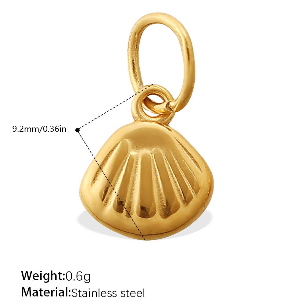 Fashion Daily Versatile Ocean Theme Diy Small Fish Pearl Pendant Does Not Fade Jewelry Accessories