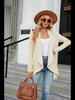 2023 Fashion Warm Cozy Women's Solid Color Knit Cardigan Sweater Autumn Winter