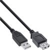 USB 2.0 Extension Cable - Inline - 34602b - 2 M - USB A Male/Female - Black
