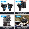 Supporto Magnetico Universale per Body Cam Magneti Potenti Clip per Fissaggio Sicuro Facile Regolazione sui Vestiti Facile da Trasportare